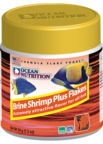 OCEAN NUTRITION - Brine Shrimp Plus Flakes 34g