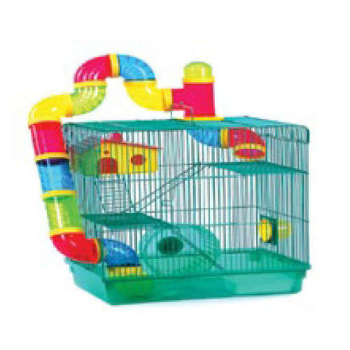 Hamster Cage with Pipes