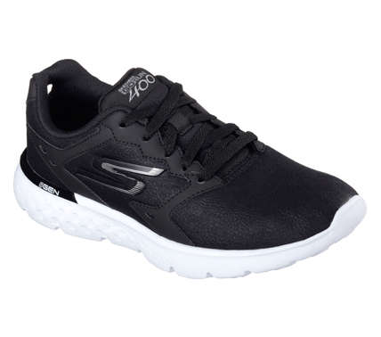 Original SKECHERS - Go Run 400 Motivate (Black/White) - Sizes 3, 4, 5