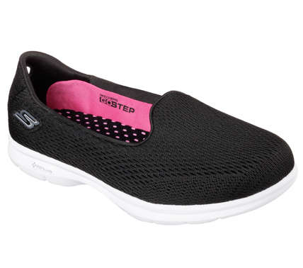 Original SKECHERS - Go Step Shift (Black/White) - Sizes 5, 6, 7