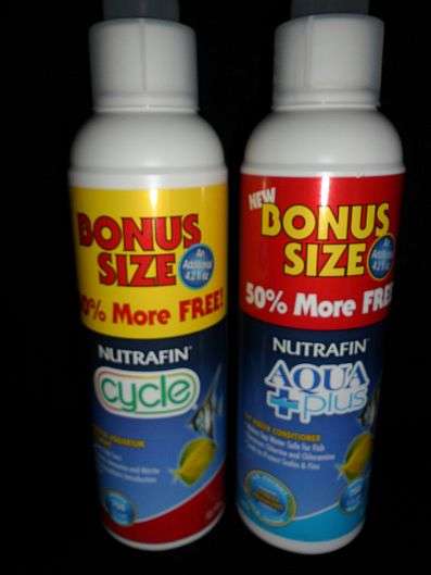 NUTRAFIN AQUA PLUS & NUTRAFIN CYCLE COMBO - BONUS SIZES
