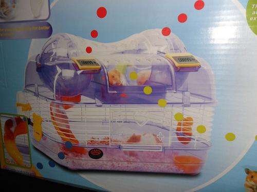 HAMSTER GYM CAGE - LARGE