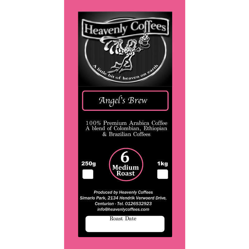 Angel`s Brew Medium Roast - 250g Coffee Beans