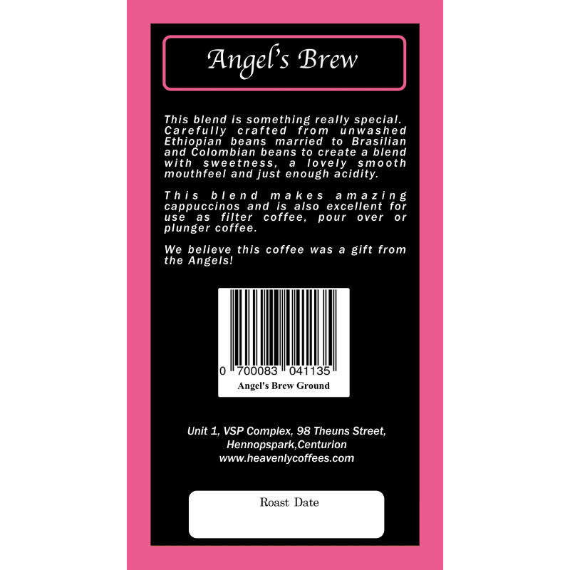 Angel`s Brew Medium Roast - 250g Coffee Beans