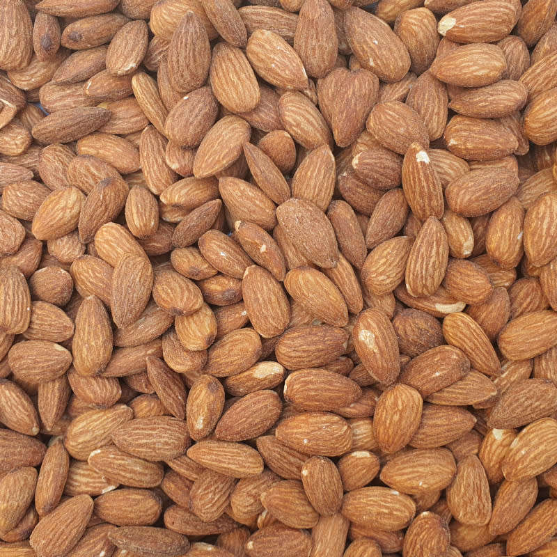 Almonds - Roasted and Salted 500g