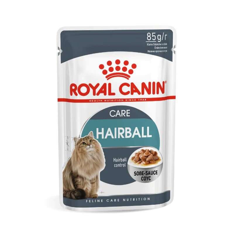 Royal Canin Hairball Care Pouches - 12x85g