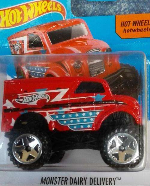 Hotwheels Monster Dairy Delivery(red)