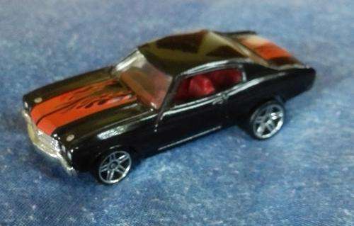 Diecast Hotwheels 1970 Chevelle SS(black)