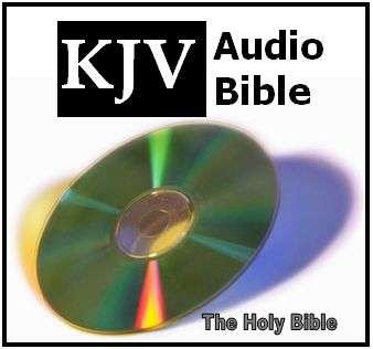 King James Version - Holy Bible MP3 audio book on 2 CDs + FREE BONUS 250 christian HYMNS