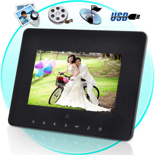 7 Inch Digital Multimedia Photo Frame w/ Remote Controller