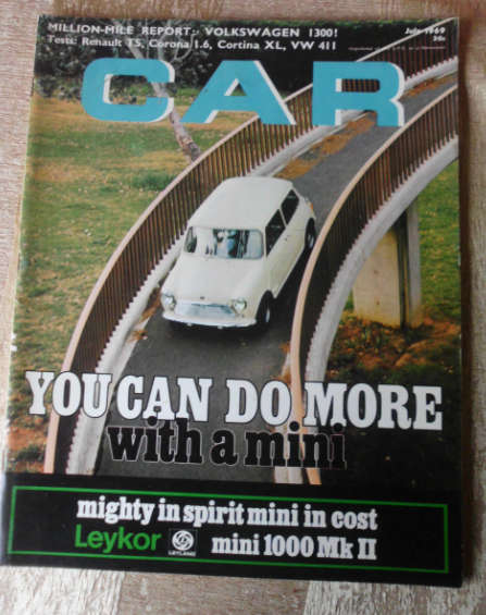 CAR MAGAZINE JULY 1969 - VINTAGE CARS