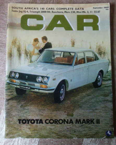 CAR MAGAZINE SEPTEMBER 1969 - VINTAGE CARS