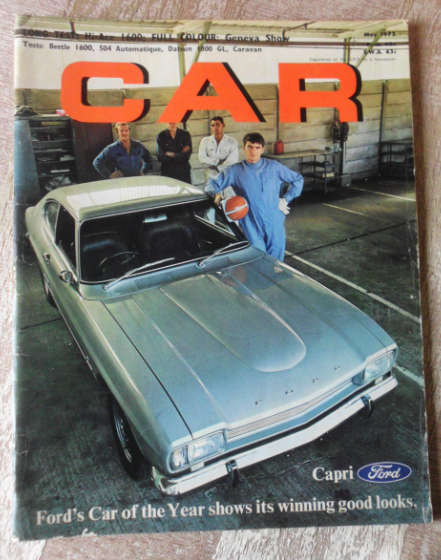 CAR MAGAZINE MAY 1972 - VINTAGE CARS
