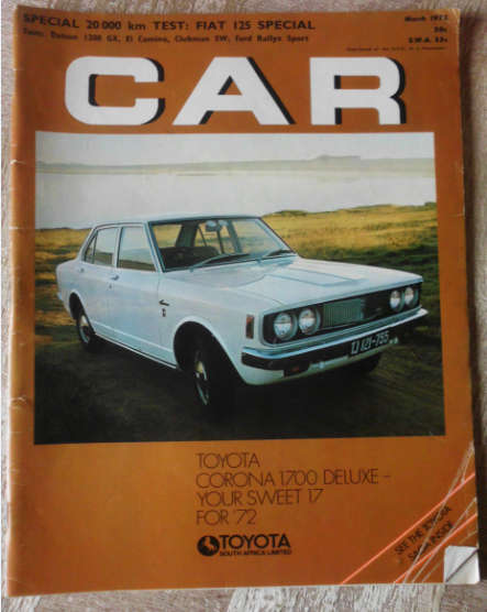 CAR MAGAZINE MARCH 1972 - VINTAGE CARS