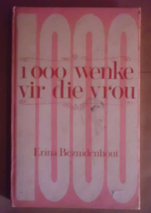 1000 WENKE VIR DIE VROU - ERINA BEZUIDENHOUT - HARDEBAND