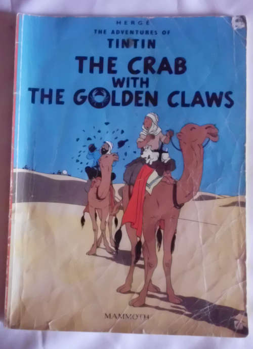 HERGE - THE ADVENTURES OF TINTIN - THE CRAB WITH THE GOLDEN CLAWS - SAGTEBAND