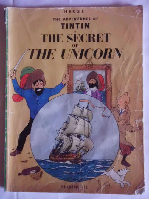 HERGE - THE ADVENTURES OF TINTIN - THE SECRET OF THE UNICORN - SAGTEBAND