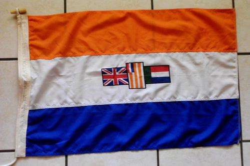 Old/vintage South african flag/Suid-Afrikaanse vlag 1985