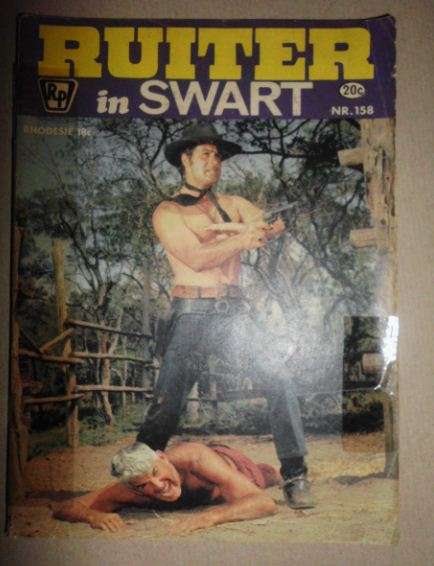 RUITER IN SWART NR 158 -FOTOVERHAAL/BOEKIE-PHOTO STORY