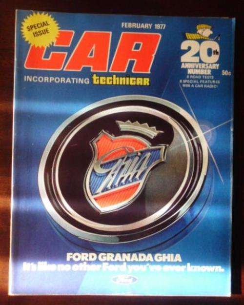 CAR MAGAZINE FEBRUARY 1977 -VINTAGE CARS