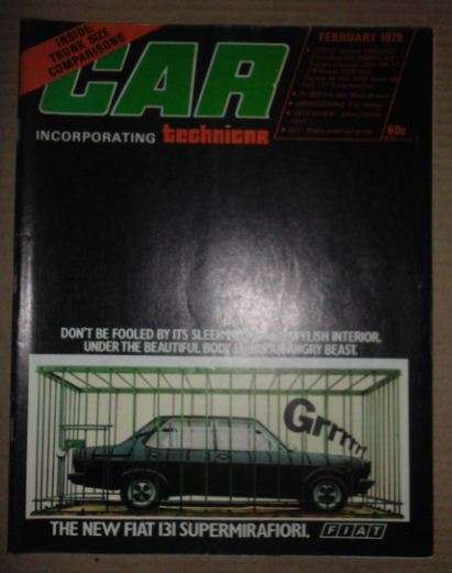 CAR MAGAZINE FEBRUARY 1979  -VINTAGE CARS