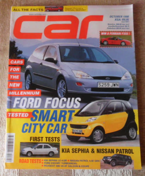 CAR MAGAZINE OCTOBER 1998 - VINTAGE CARS