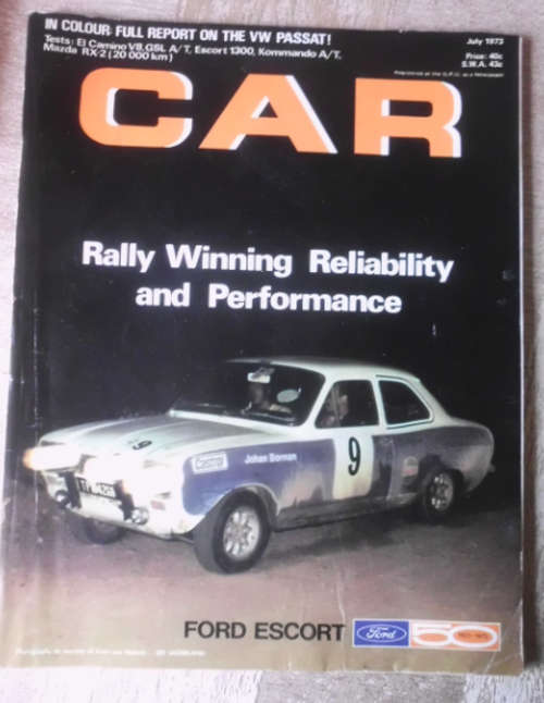 CAR MAGAZINE JULY 1973 - VINTAGE CARS