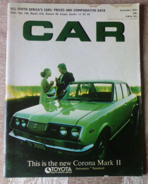 CAR MAGAZINE SEPTEMBER 1971 - VINTAGE CARS