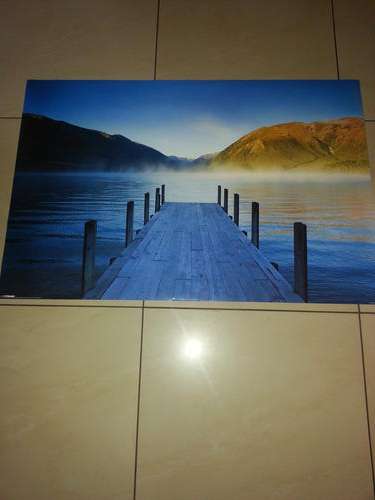 PYRAMID POSTERS LAKE ROTOITI.