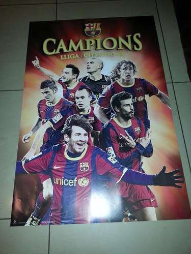FC BARCELONA PLAYERS POSTERS.