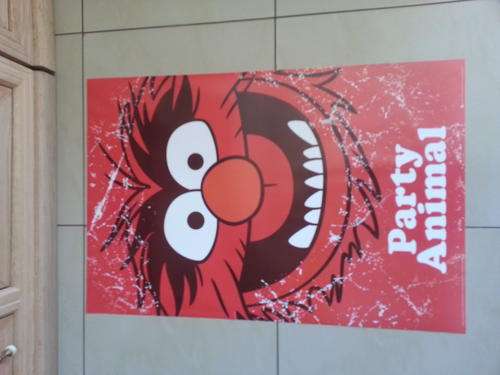 PARTY ANIMAL. POSTER BY GB EYE.