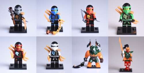 Ninjago season 6 - Full set of 8 minifigures