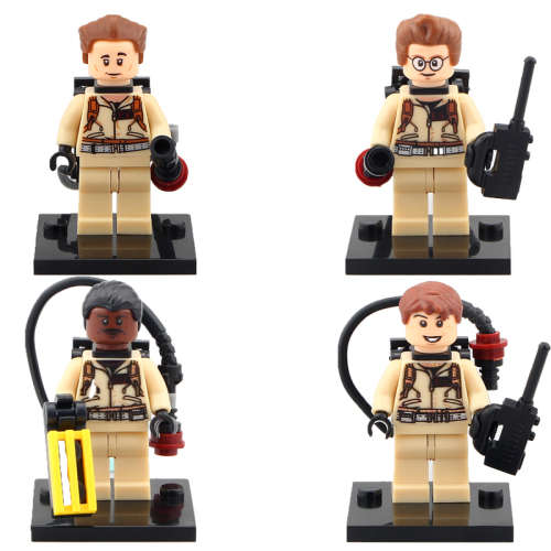 Ghostbusters minifigures 4 piece set