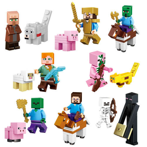 Minecraft minifigures - 8 double packs