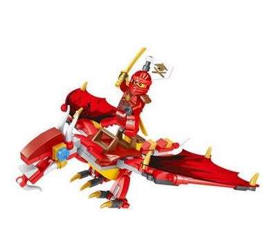 Kai Red Ninjago with Dragon
