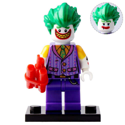 The Joker with Harley Quinn Minifigures.