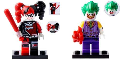 The Joker with Harley Quinn Minifigures.
