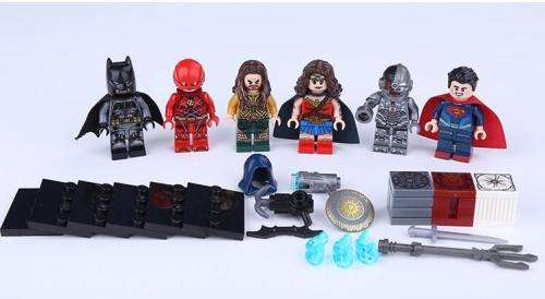 Lego Justice League - Set of 6 Mini-Figures
