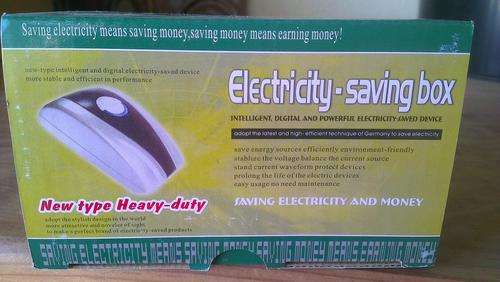 25x ELECTRICITY SAVING BOXES R1 NR