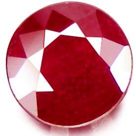 GISA Certified 2.05ct Natural Round cut Ruby