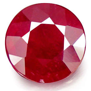 2.56ct Natural Round cut Ruby