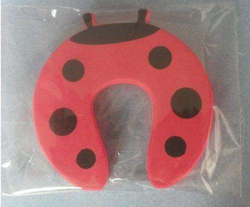 Ladybug Door Stopper, stop little fingers from getting jammed in the door