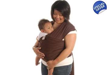 Moby Wrap Baby Carrier - Chocolate Brown or Sienna *Special Offer*