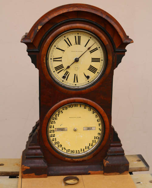 Antique Seth Thomas Calendar Clock for restoration