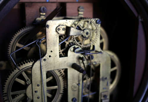 Antique Seth Thomas Calendar Clock for restoration