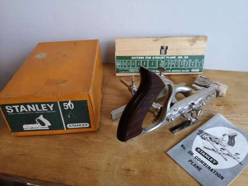 Stanley No. 50 Combination plane in original box