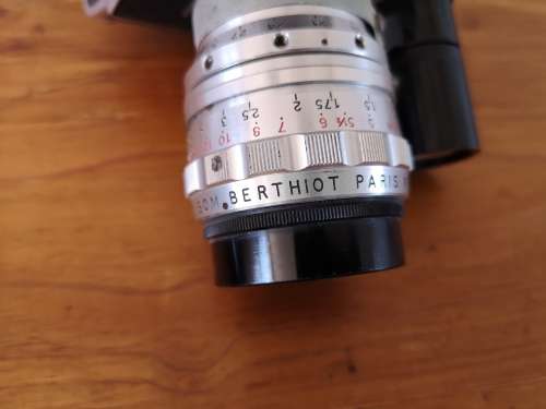 Paillard Bolex C8 cine camera with accessories