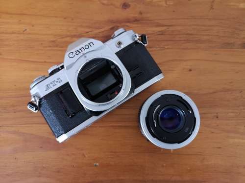 Canon AT-1 SLR 35mm film camera