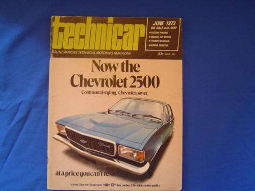 Technicar Magazine June 1973