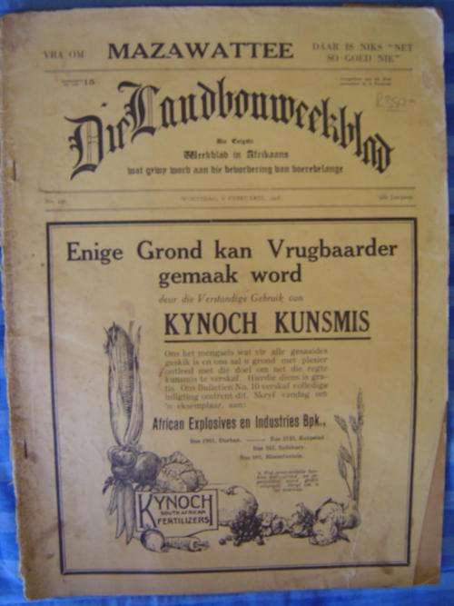 Die Landbouweekblad 8 Februarie 1928